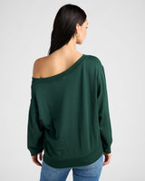 Brooksville One Shoulder Sweatshirt