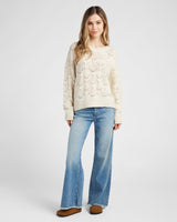 Fisherman Crochet Sweater