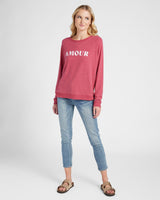 Shoreline Hacci "Amour" Graphic Crew