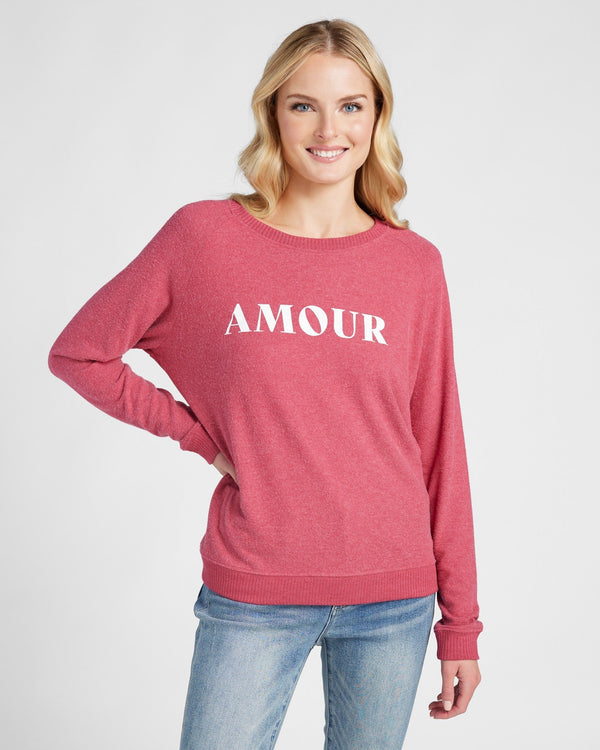 Shoreline Hacci "Amour" Graphic Crew