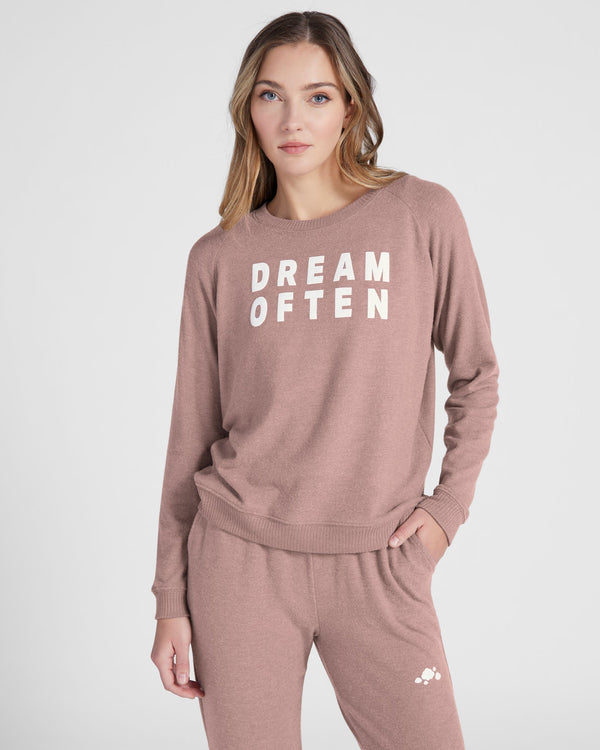 Shoreline Hacci "Dream Often" Graphic Pullover