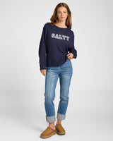 "Salty" Hacci Graphic Crew Sweatshirt
