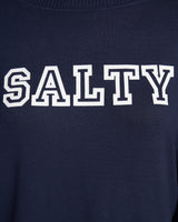 "Salty" Hacci Graphic Crew Sweatshirt