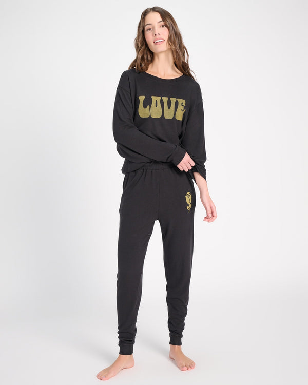 Shoreline Hacci "Love Language" Graphic Jogger