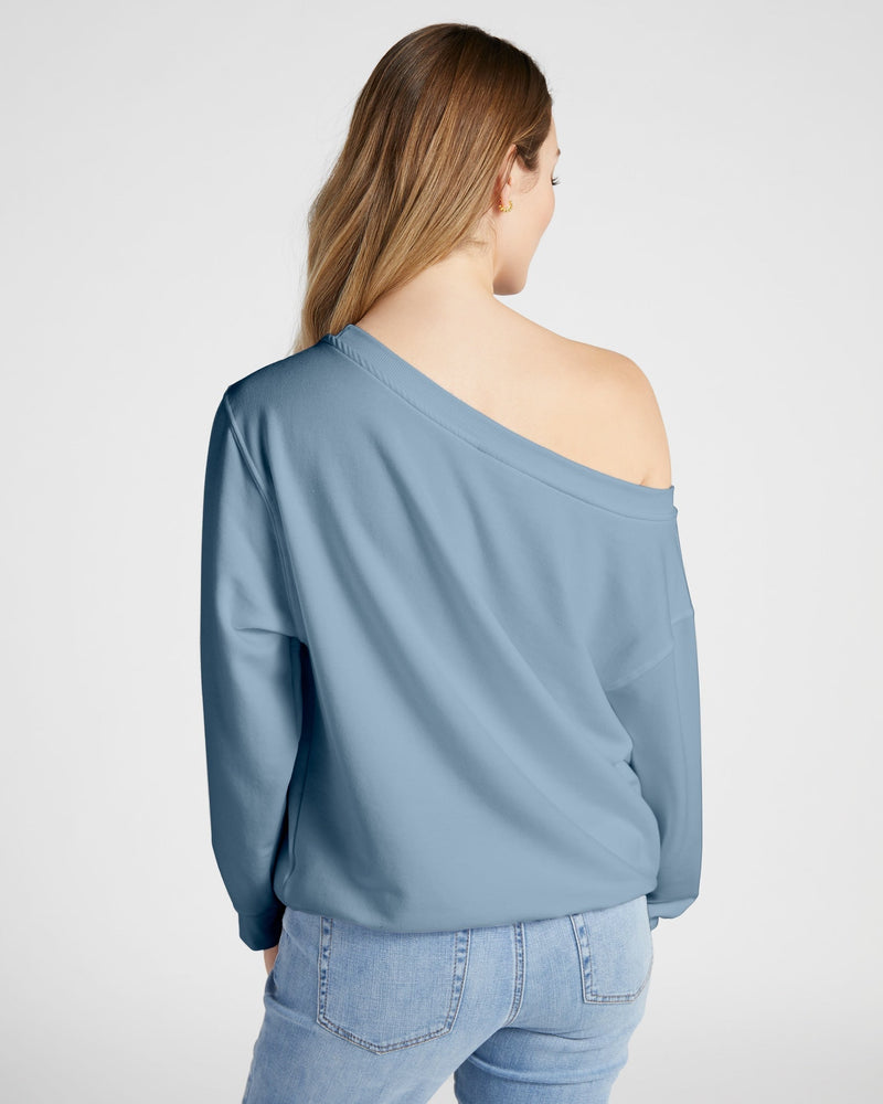 Brooksville One Shoulder Sweatshirt