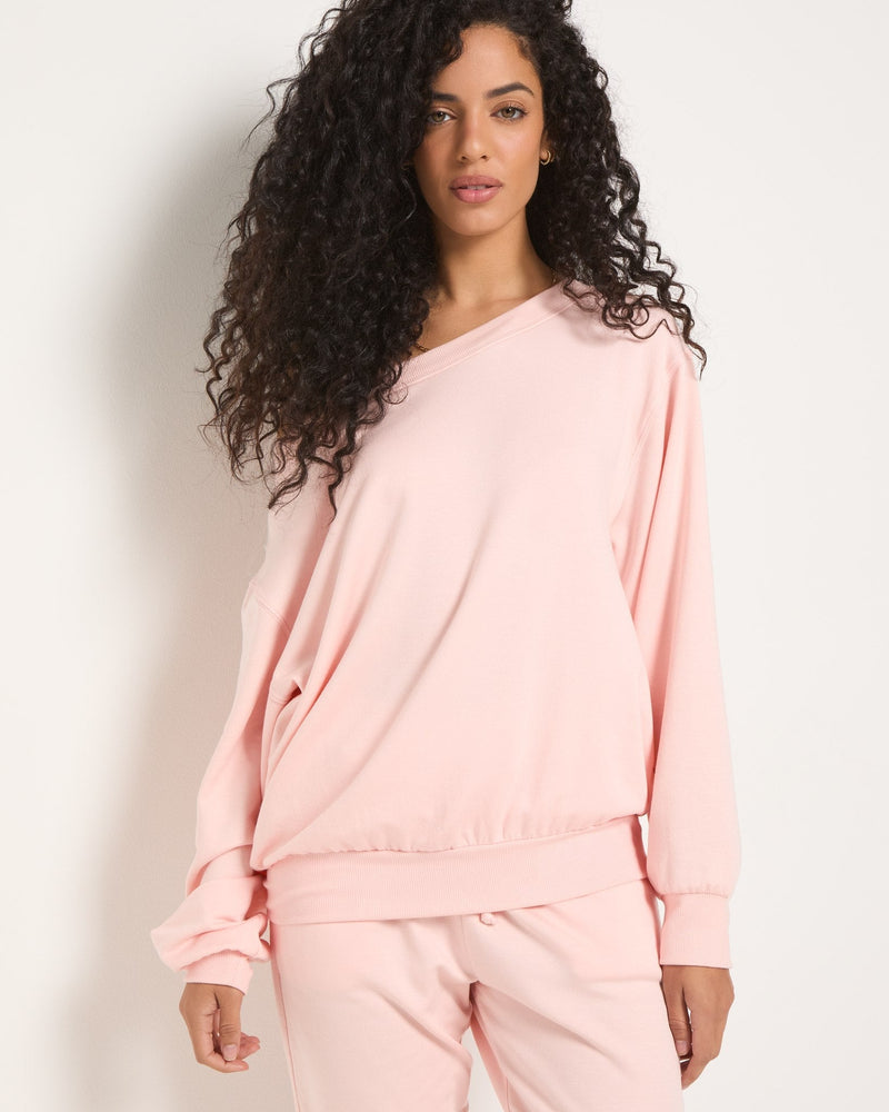 Over the Clouds One Shoulder Top