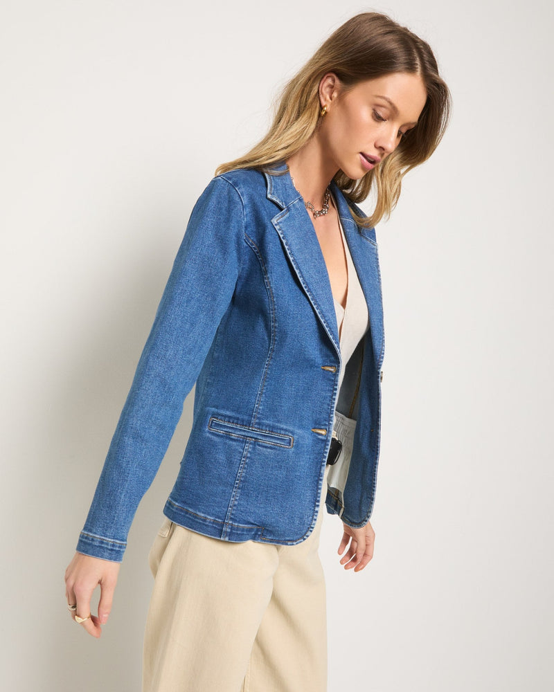 Pacific Heights Denim Blazer