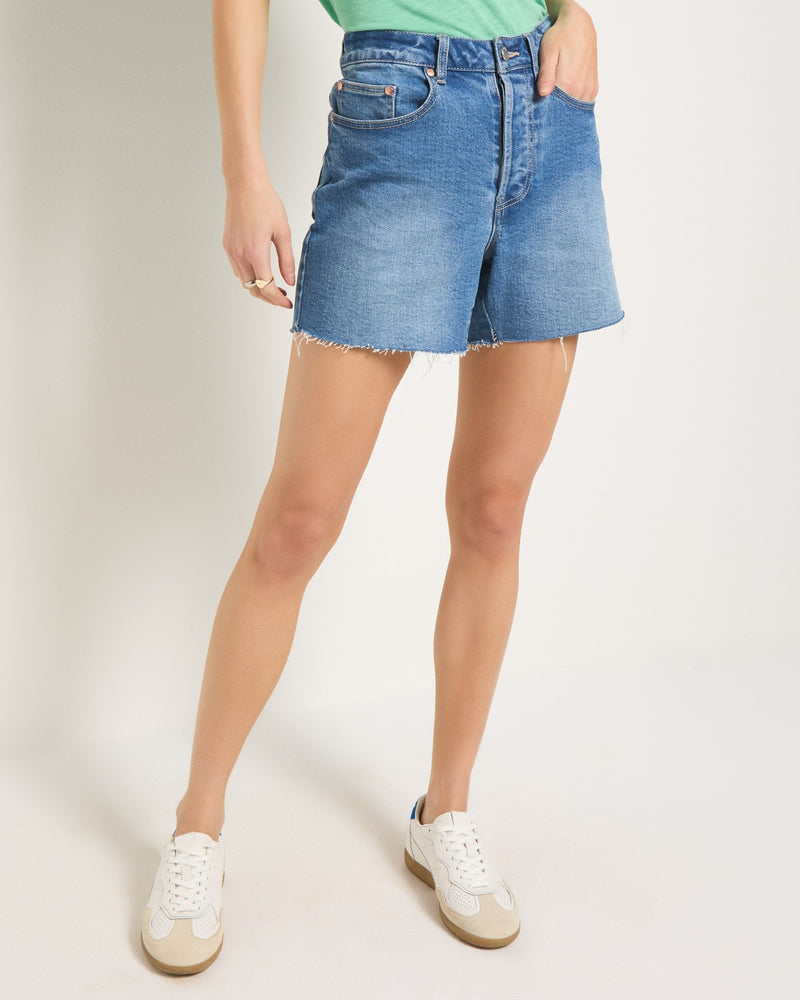Elle Boyfriend Denim Short