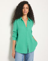 Whitecap Gauze Button Up Shirt